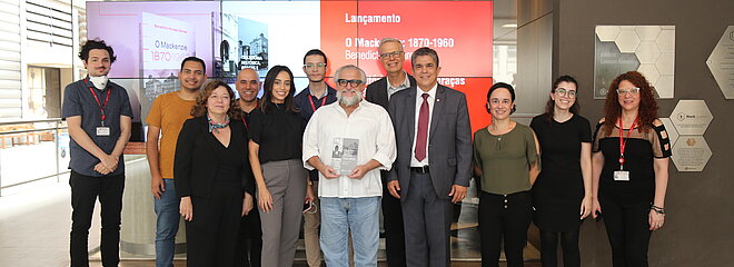 Evento do lançamento de dois livros da Editora Mackenzie