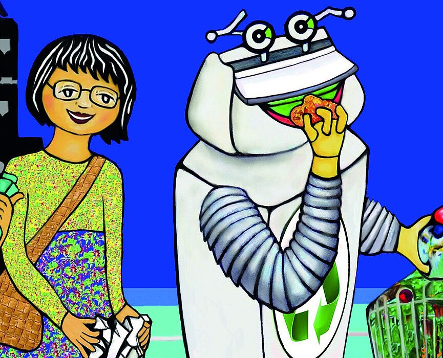 Capa do livro: Aprenda com a Reciclagem Divertida
