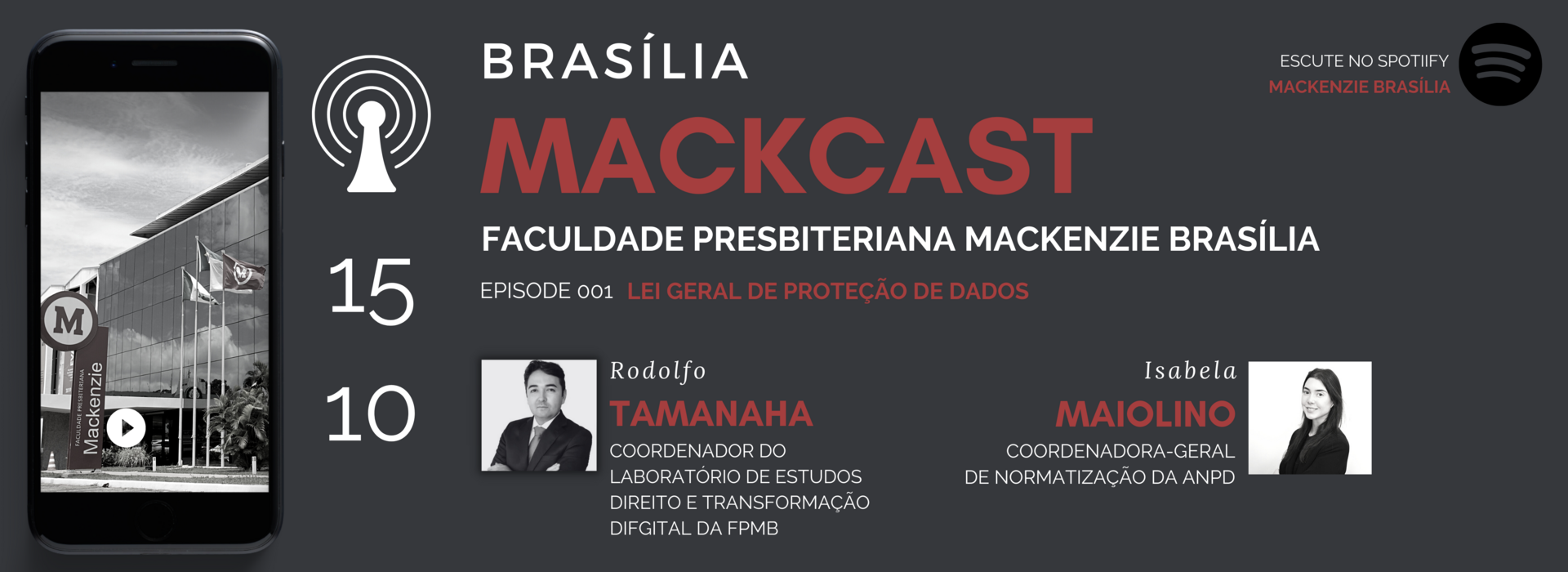 capa de divulgação do podcast