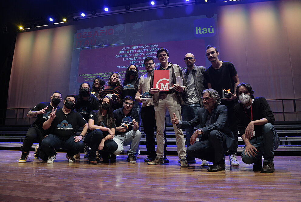 Décima equipe premiada no evento.