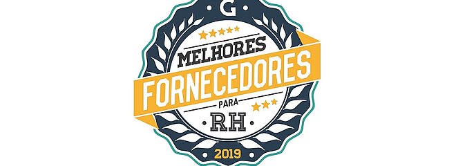 Selo Melhores Fornecedores para RH 2019