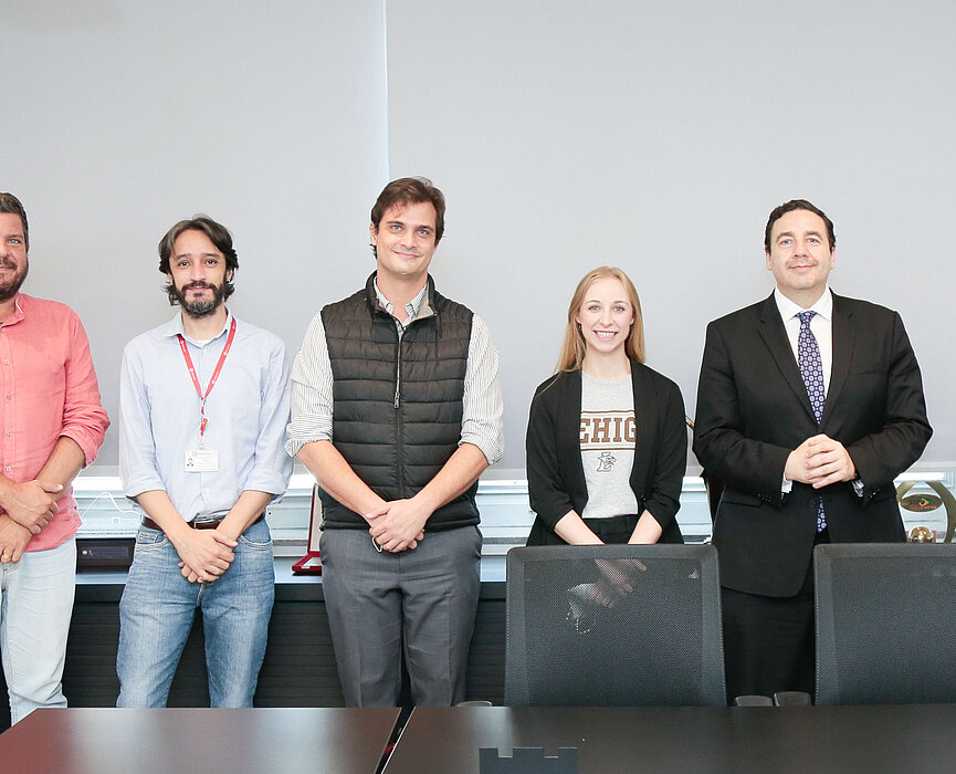 Representantes do Mackenzie e Lehigh reunidos. FOTO: Dago Nogueira/NTAI