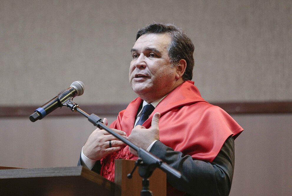 Chanceler do Mackenzie, reverendo Robinson Grangeiro Monteiro