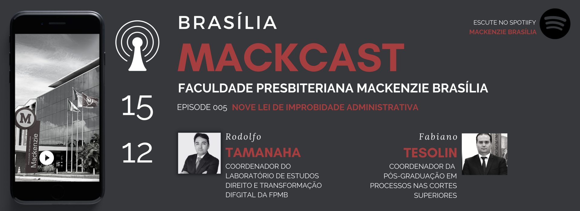 Banner de divulgação do MackCast