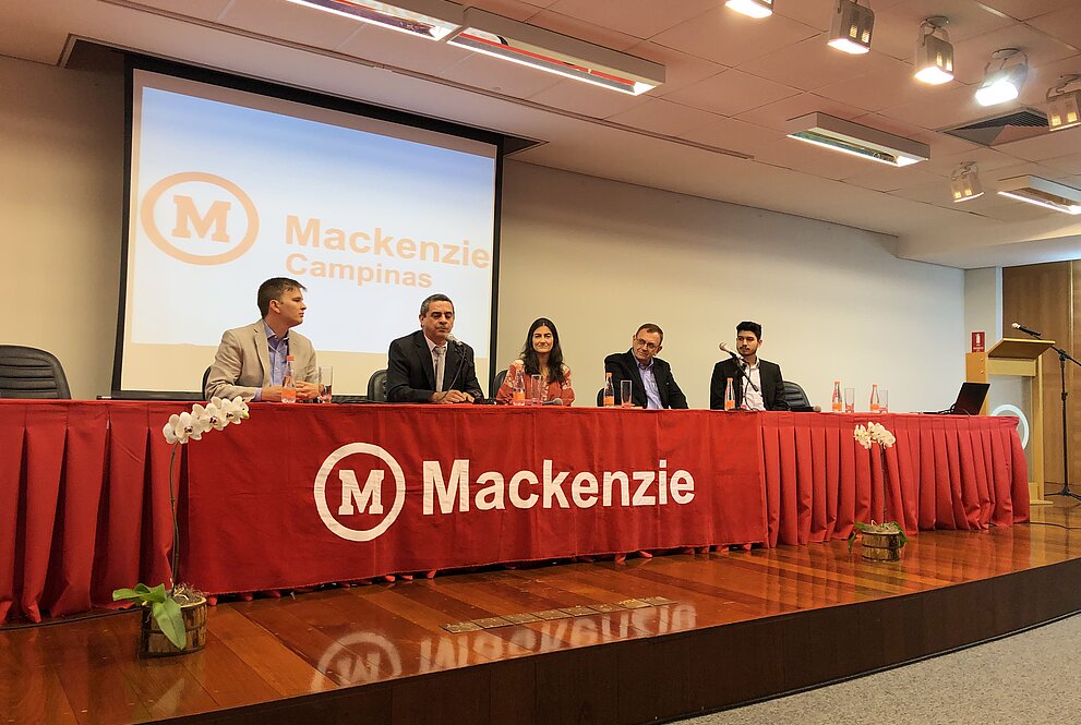 Professores organizadores e palestrantes.