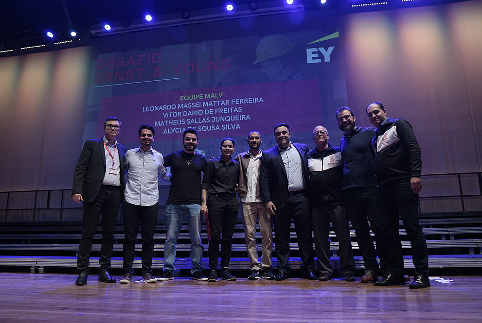 Quarta equipe premiada no evento. 