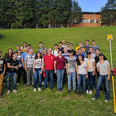 Topografia Campo no Mackenzie Alphaville