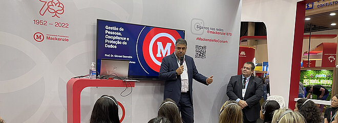 Palestra Gestão de Pessoas, Compliance e Proteção de Dados.