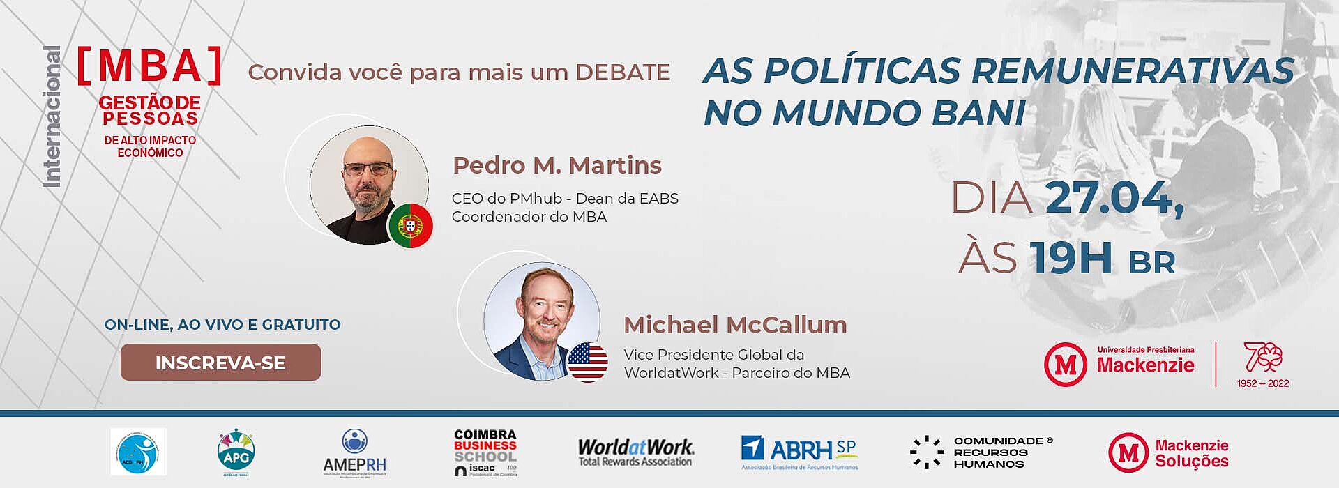 Capa do debate As políticas remunerativas do mundo BANI.