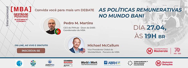 Capa do debate As políticas remunerativas do mundo BANI.