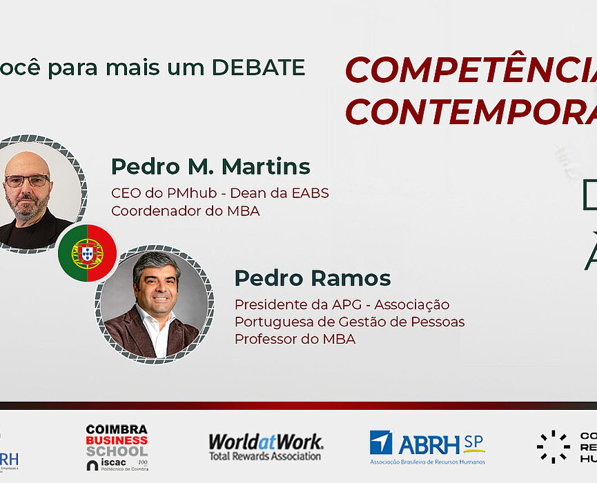 Banner de divulgação do debate. 