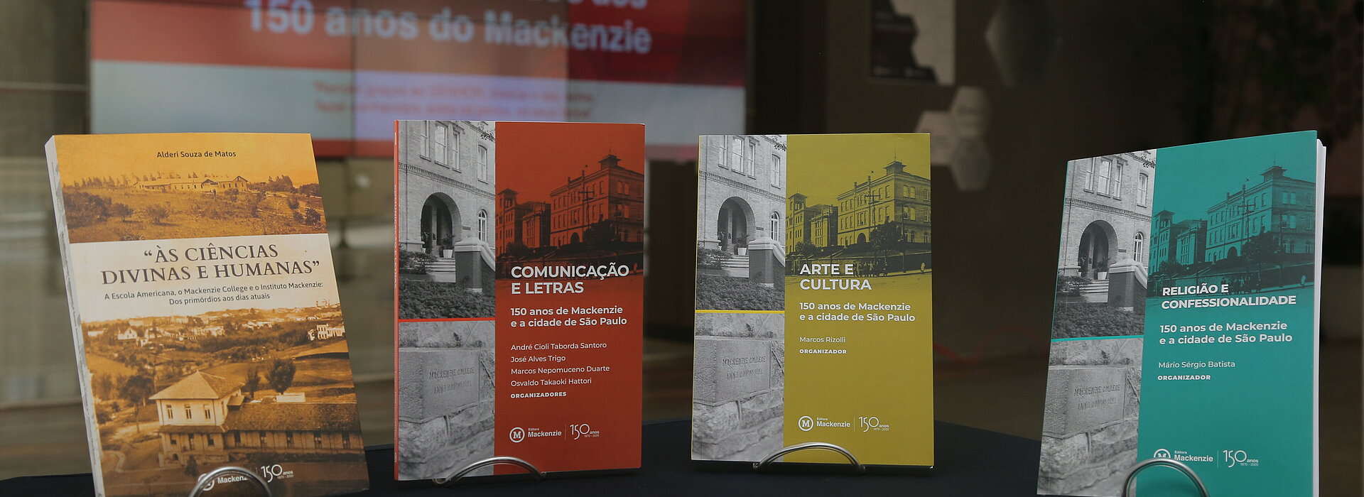 Capas dos livros lançados