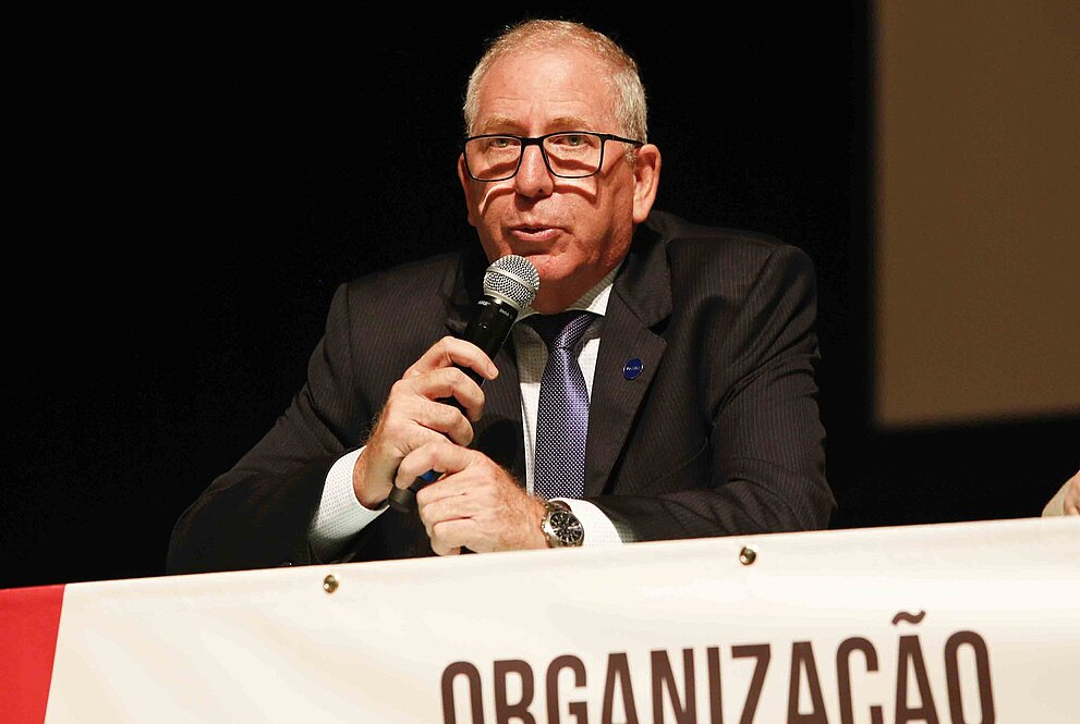 Aristides Pavani Filho, assessor do Ministro de Arte, Ciência, Tecnologia, Inovações e Comunicações.