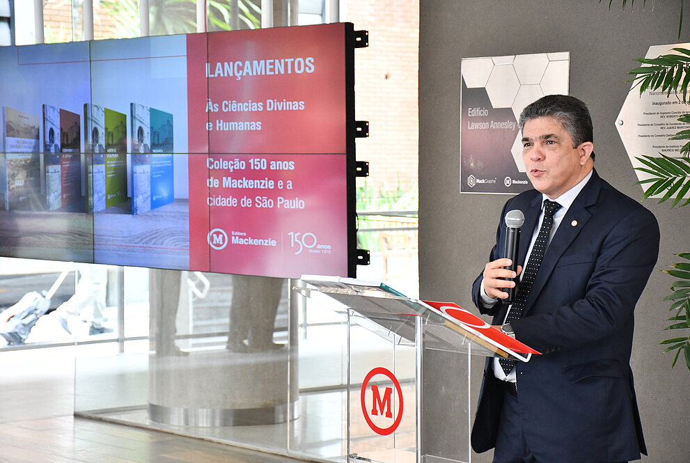 Reitor da UPM, Marco Tullio de Castro Vasconcelos.