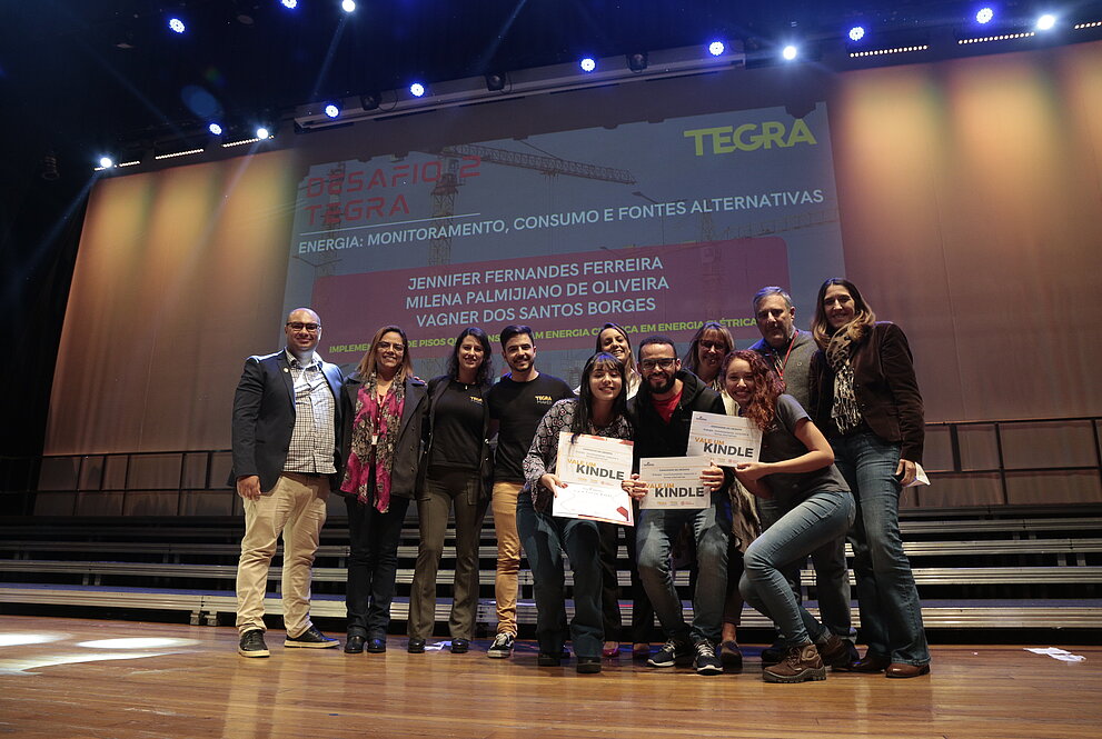 Décima terceira equipe premiada.