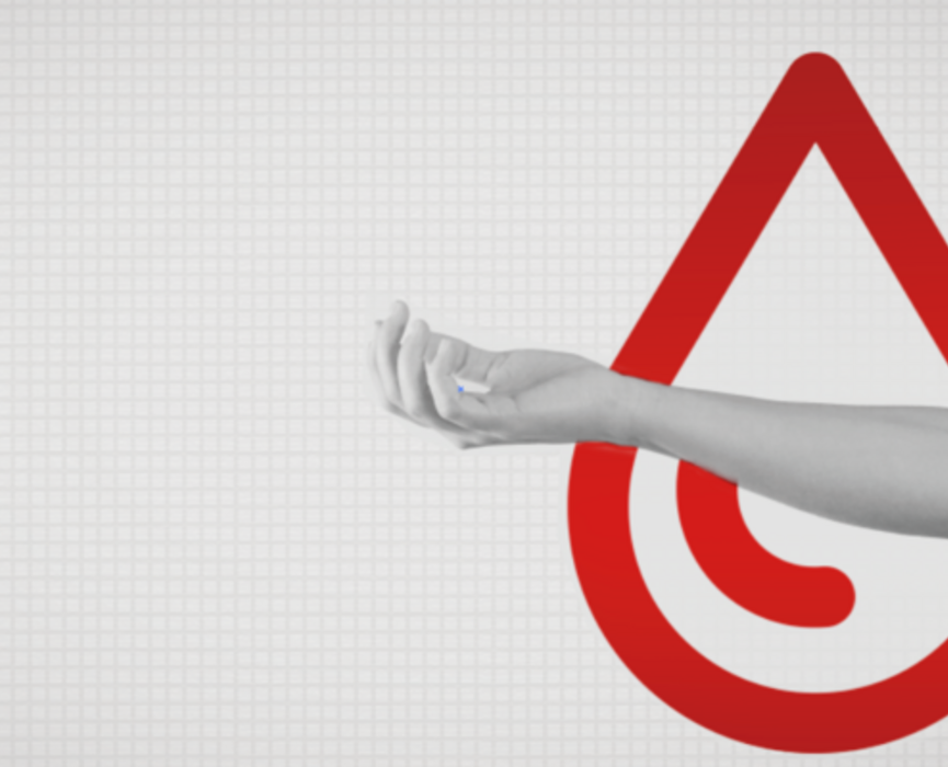 Imagem do projeto de doação de sangue Cada Gota Conta