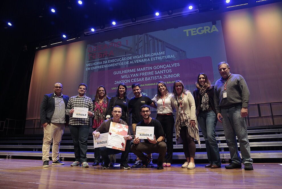 Décima segunda equipe premiada no evento.