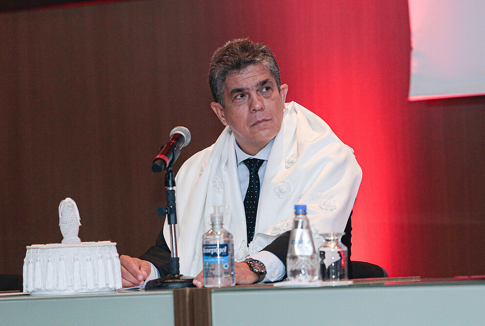 O reitor da UPM, Marco Tullio de Castro Vasconcelos. Foto: Dago Nogueira/NTAI. 