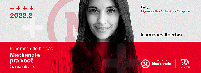 Banner do Programa Mackenzie pra Você. 